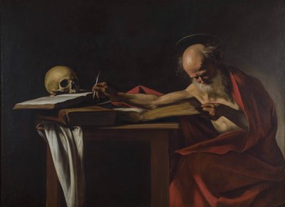 Svatý Jeroným od Caravaggio