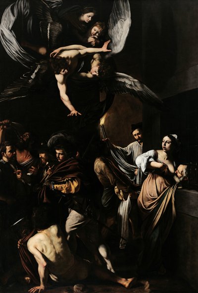 Sedm skutků milosrdenství od Caravaggio