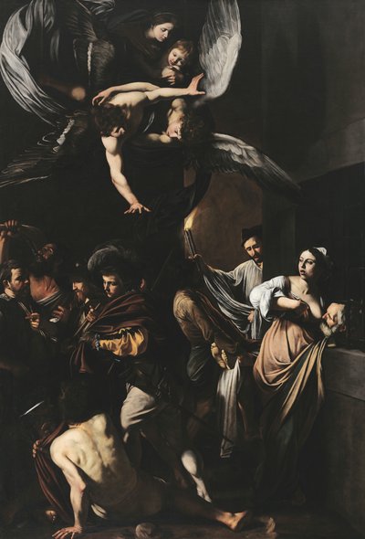 Sedm skutků milosrdenství od Caravaggio