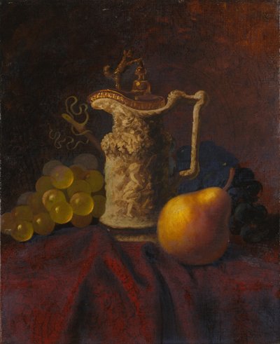 Zátiší s pivem a ovocem. od Carducius Plantagenet Ream