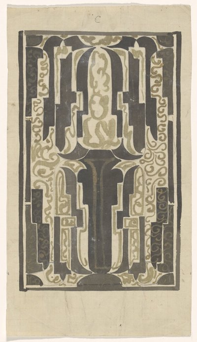 Dekorativní design od Carel Adolph Lion Cachet
