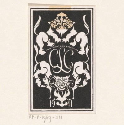 Ex-libris od Carel Lion Cachet od Carel Adolph Lion Cachet