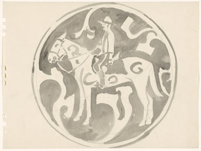 Design pro kanadské mountie znamení od Carel Adolph Lion Cachet