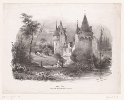 Kasteel Pictura (název série na objektu) od Carel Christiaan Antony Last