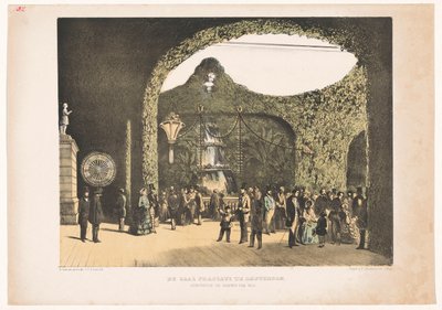 Hall ve Frascati v Amsterdamu 1855 Síň Frascati v Amsterdamu během veletrhu v roce 1855 (název na objektu) od Carel Christiaan Antony Last