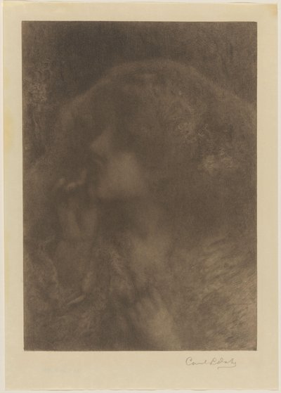nevěsta od Carel Lodewijk Dake (signed by artist)