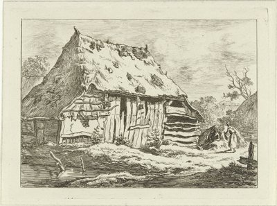 Pár ve stodole Krajiny (1-6) (název série) od Carel Lodewijk Hansen