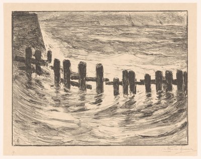 Pilotáž v Scheldt u Vlissingenu od Carel Nicolaas Storm van 