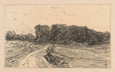 Linden-allee, silnice na Bresserberg v Kleve od Carel Nicolaas Storm van 
