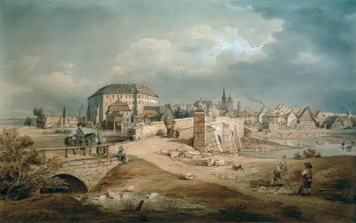 Most Aisch do Höchstadtu od Carl August Lebschee
