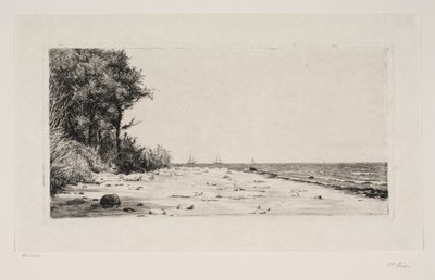 Ze severního pobřeží Zélandu. Plantáž Hornbæk od Carl Bloch