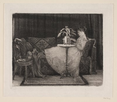 Paní čtení od Carl Bloch