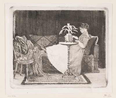 Paní čtení od Carl Bloch