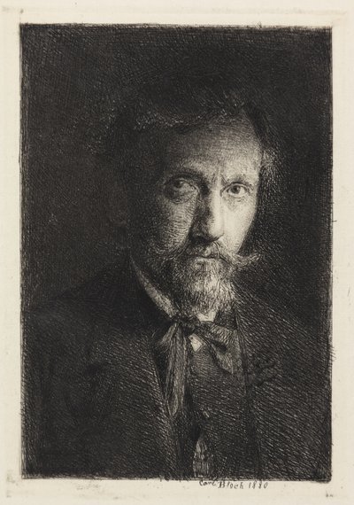 Autoportrét od Carl Bloch