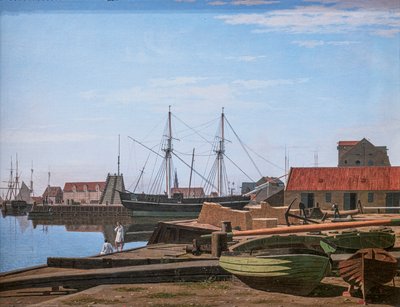 Larsens Plads v Kodani od Carl Dahl