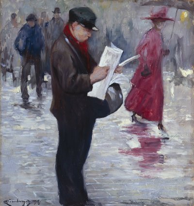 Prodavač novin od Carl Doernberger