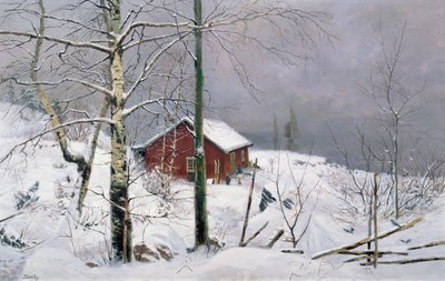 Malý statek (olej na plátně) od Carl-Edvard Diriks