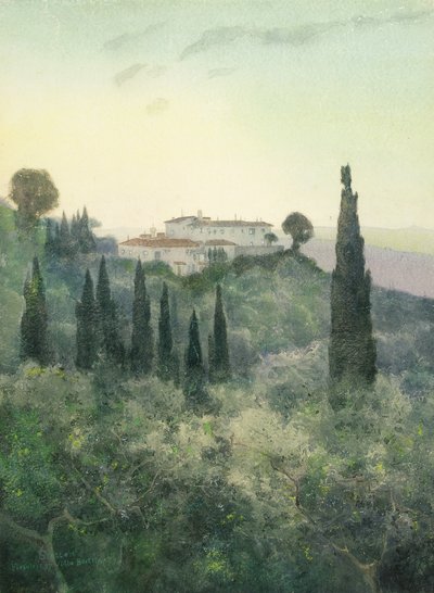 Villa Bocklin, Fiesole od Carl Ernest von Stetten