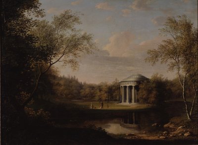 Pohled na chrám přátelství v Pavlovsku, c. 1800 od Carl Ferdinand von Kugelgen