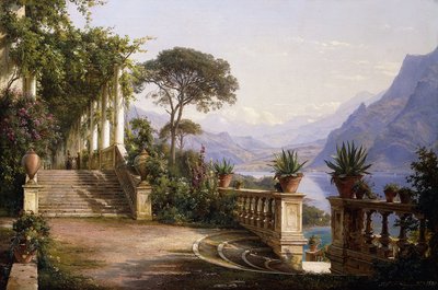 Lodžie Fra Como, 1880 od Carl Frederick Aagaard