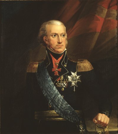 Charles XIII, roi de Suede - Portrét švédského krále Karla XIII. (1748-1818), Breda, Carl Frederik von (1759-1818). Olej na plátně. Rozměr: 89 x 78 cm. Národní muzeum Stockholm od Carl Frederick von Breda