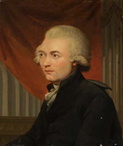 Portrét varhaníka a skladatele Georga Josepha Voglera 1749-1814. od Carl Frederik von Breda