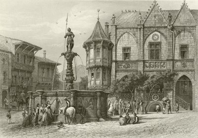 Rathhaus, Hildesheim od Carl Friedrich Heinrich Werner