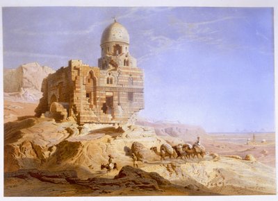 Hrobky Khalifů, Káhira, 1871 od Carl Friedrich Heinrich Werner