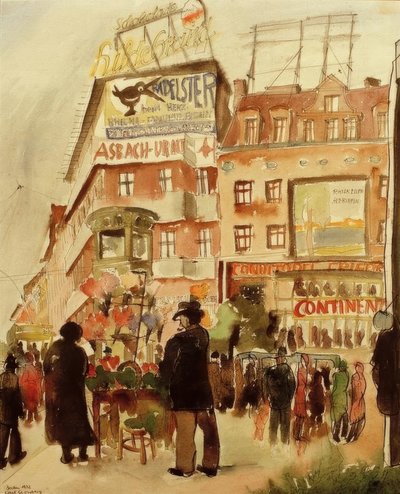 Berlín, Potsdamer Platz od Carl Grossberg