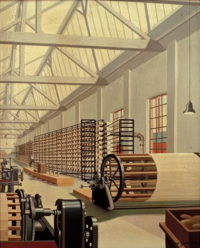 Přípravna (tkalcovna) od Carl Grossberg