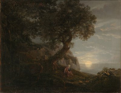 Východ měsíce od Carl Gustav Carus