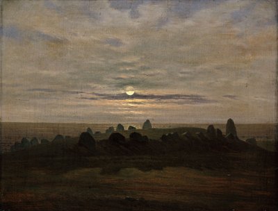 Pevnost z doby kamenné v Nobbin, ostrov Rujána od Carl Gustav Carus