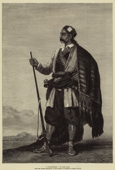 Černohorec od Carl Haag
