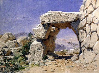 Porta Saracinesa a Signe od Carl Haag