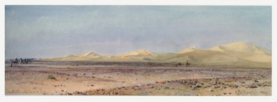 Písečné kopce na cestě do Suezu, 1859 od Carl Haag