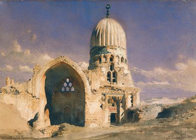 Hrob Sit Chavann, 1874 od Carl Haag