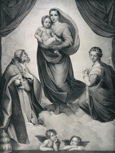 Sixtinská Madona od Carl Heindel