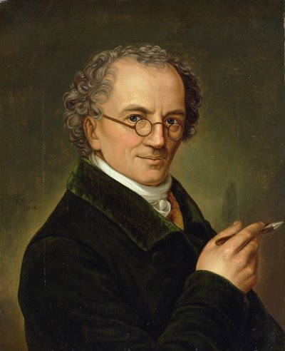 Umělec Friedrich Carl Groger (1766-1838) 1828 od Carl Heinrich Adolph Grimm