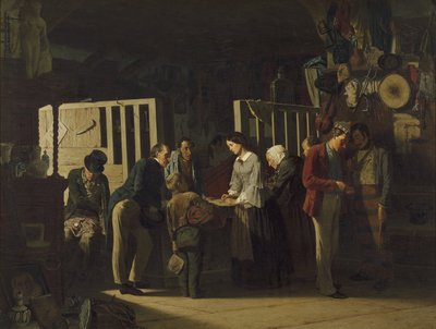 Zastavárna II, 1859 od Carl Hendrik d Unker