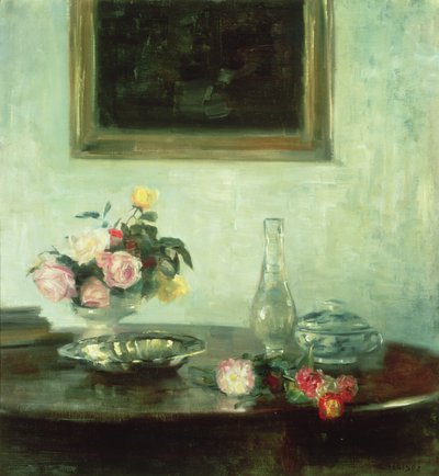 Zátiší s růžemi od Carl Holsoe