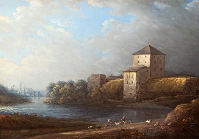 Hrad Nyköping od Carl Johan Fahlcrantz