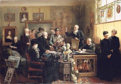 Aukce majetku, 1903 od Carl Johann Spielter