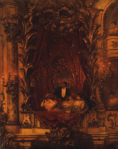 Večer v Opeře od Carl Kahler
