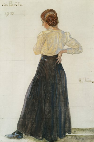 Brita, 1910 od Carl Larsson