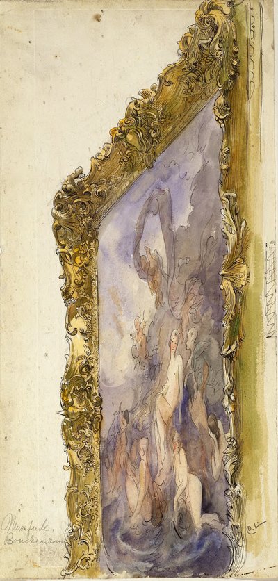Lovisa Ulrika-Fresko. Triumph der Venus od Carl Larsson
