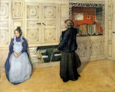 Matka a dcera od Carl Larsson