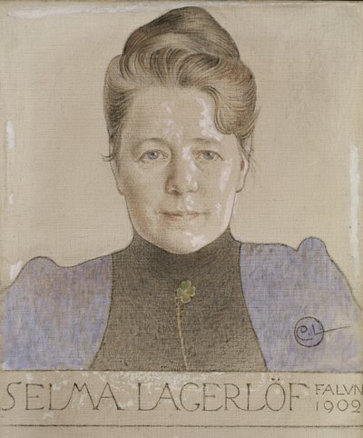 Selma Lagerlof, 1902 od Carl Larsson