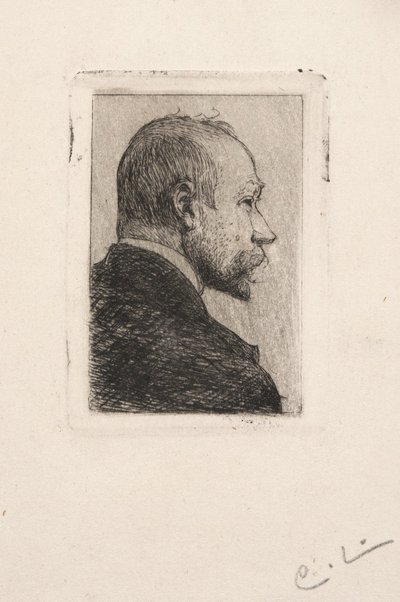 Autoportrét od Carl Larsson