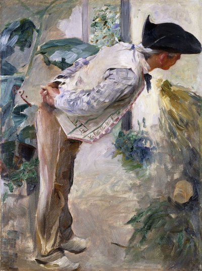 Zahradník; Tradgardsmastaren, 1883 od Carl Larsson