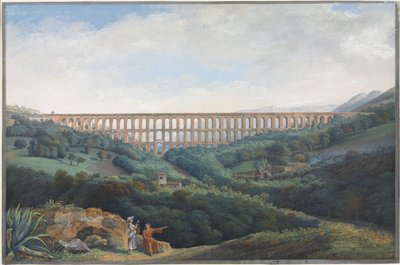Akvadukty v Casertě od Carl Ludwig Hackert